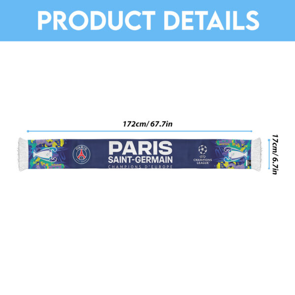 Paris Saint-Germain Ruffneck Soccer Scarf - TANTN 13233