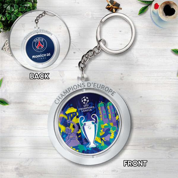 Paris Saint-Germain Custom Shape 2-sided Keychain - TANTN 13234