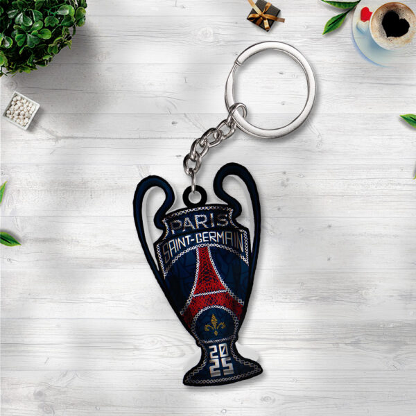 Paris Saint-Germain Custom Shape 2-sided Keychain - TANTN 13241