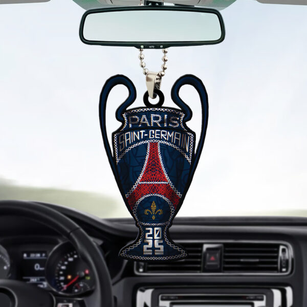 Paris Saint-Germain Custom shape 2-sided Acrylic Car Ornament - TANTN 13242