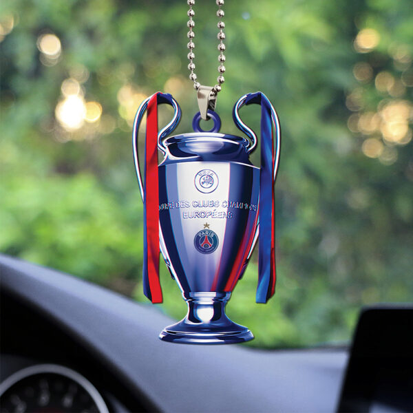 Paris Saint-Germain Custom shape 2-sided Acrylic Car Ornament - TANTN 13244
