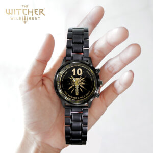 The Witcher 3: Wild Hunt Black Stainless Steel Watch - GNE 3554