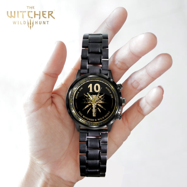 The Witcher 3: Wild Hunt Black Stainless Steel Watch - GNE 3554