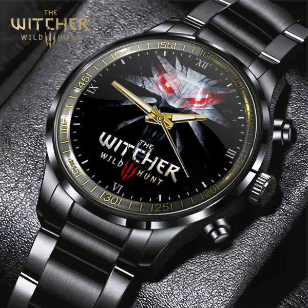 The Witcher 3: Wild Hunt Black Stainless Steel Watch - GNE 3578