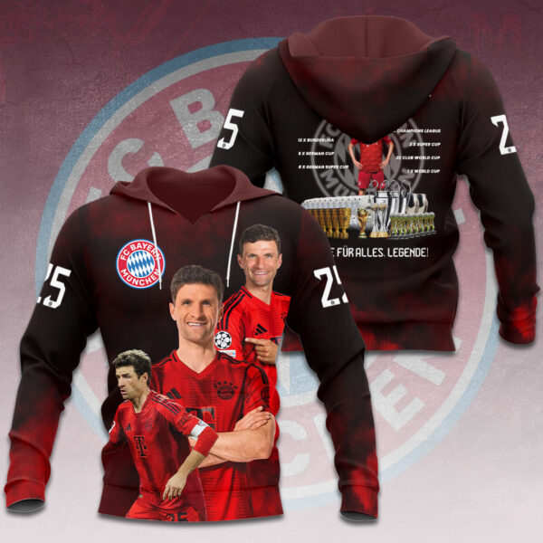 Thomas Müller x FC Bayern München 3D Apparel - HOATT 10637