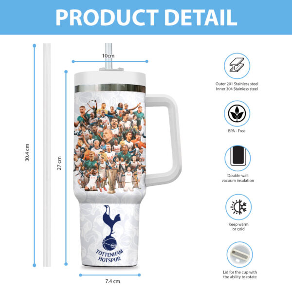 Tottenham Hotspur FC 40oz Stanley Tumbler - TANTN 13018