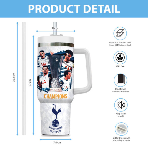Tottenham Hotspur FC 40oz Stanley Tumbler - TANTN 13019