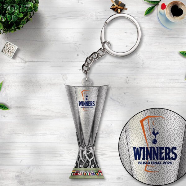 Tottenham Hotspur FC Custom Shape 2-sided Keychain - MAITM 11175