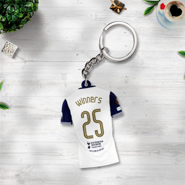 Tottenham Hotspur FC Custom Shape 2-sided Keychain - TANTN 13089