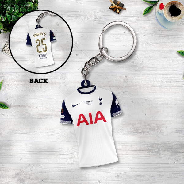 Tottenham Hotspur FC Custom Shape 2-sided Keychain - TANTN 13089