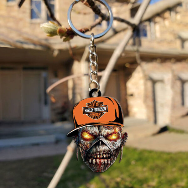 Harley Davidson x IRMA Custom Shape 2-sided Keychain - MAITM 11666