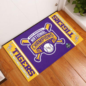 LSU Tigers Baseball Foldable Doormat - MAITM 11743