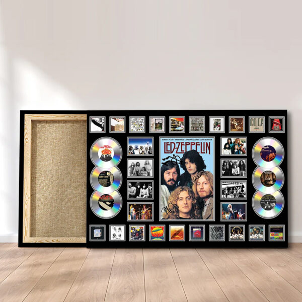 Led Zeppelin Rectangle Canvas With Inner Frame - MAITM 11719