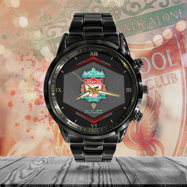 Liverpool FC x Rolex Black Stainless Steel Watch - MAITM 11463