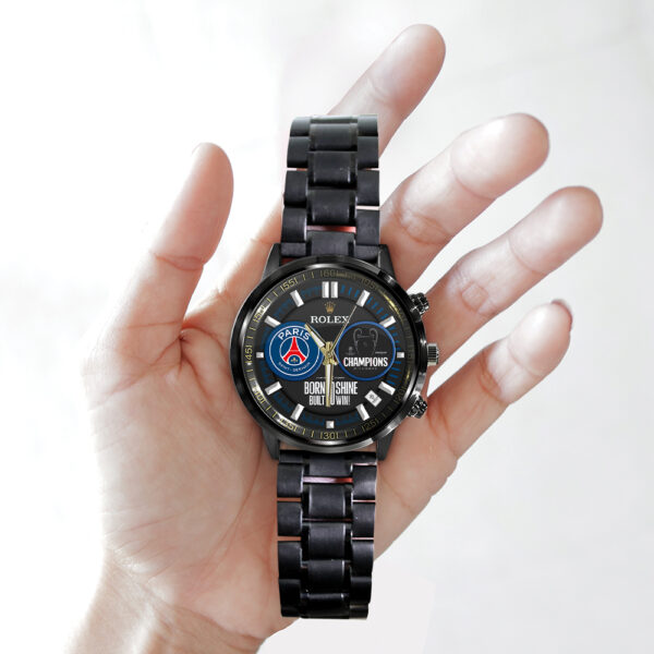 Paris Saint-Germain x Rolex Black Stainless Steel Watch - MAITM 11550