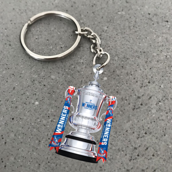 Crystal Palace FC Custom Shape 2-sided Keychain - MAITM 11465