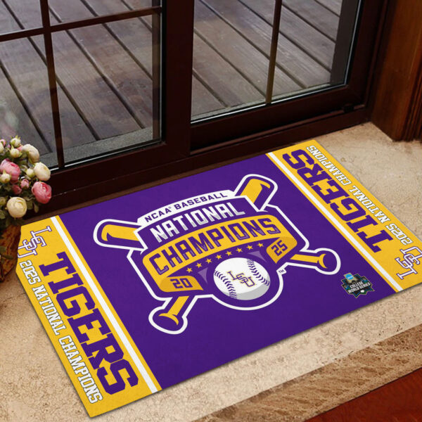 LSU Tigers Baseball Foldable Doormat - MAITM 11743