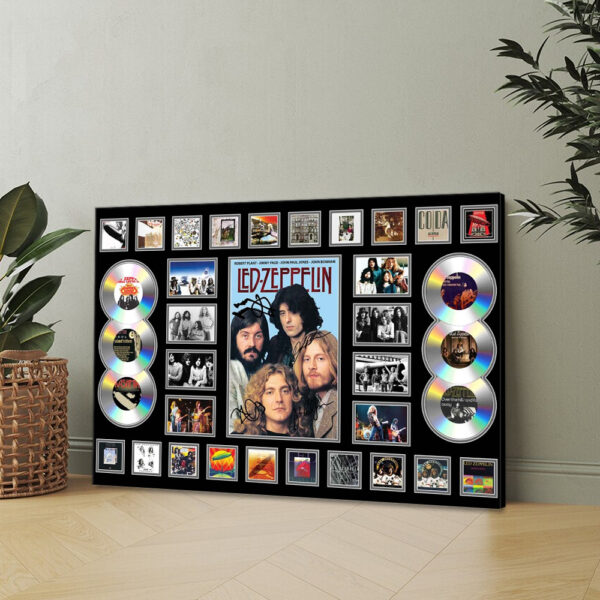 Led Zeppelin Rectangle Canvas With Inner Frame - MAITM 11719