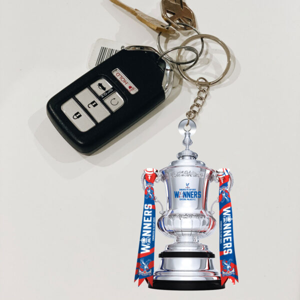 Crystal Palace FC Custom Shape 2-sided Keychain - MAITM 11465