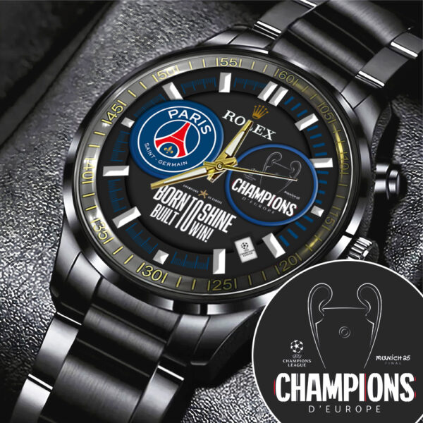 Paris Saint-Germain x Rolex Black Stainless Steel Watch - MAITM 11550