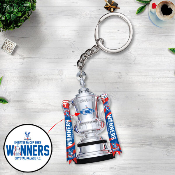 Crystal Palace FC Custom Shape 2-sided Keychain - MAITM 11465