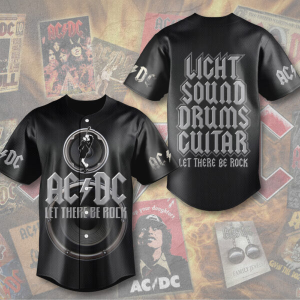 Rock Music Baseball Jersey - MAITM 11700