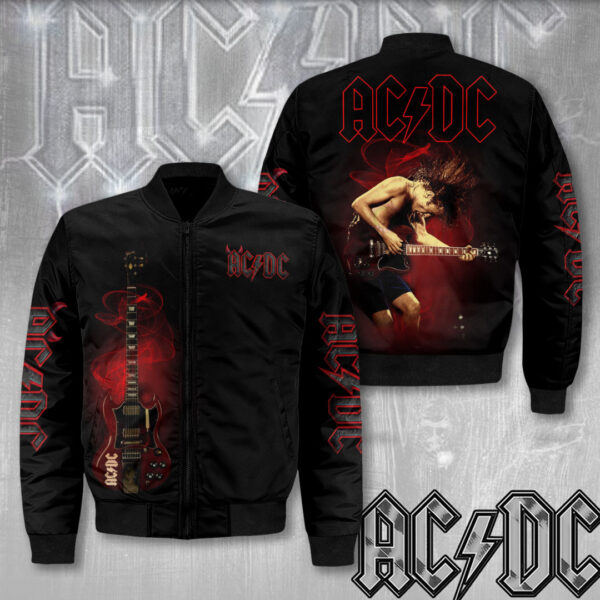 Rock Music x Angus Young 3D Bomber Jacket - MAITM 11858