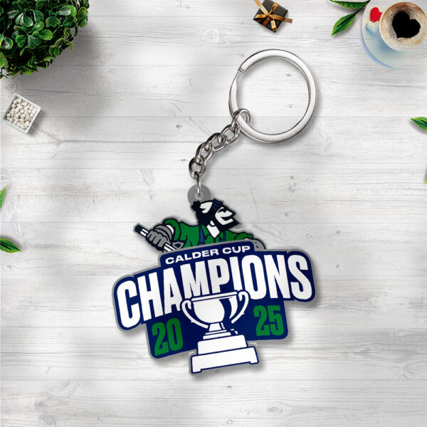 Abbotsford Canucks Custom Shape 2-sided Keychain - TANTN 14000