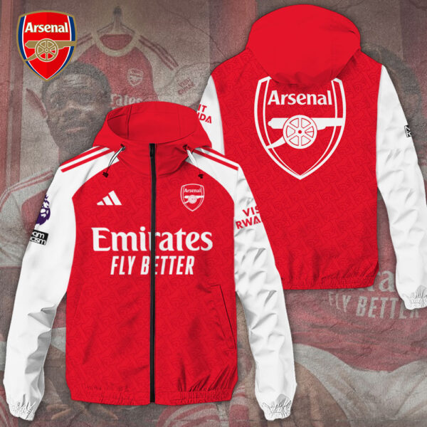 Arsenal 3D Windbreaker Jacket - TANTN 13545