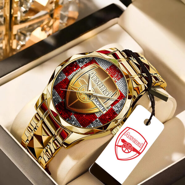 Arsenal FC Alloy Luxury Quartz Watch - TANTN 14049