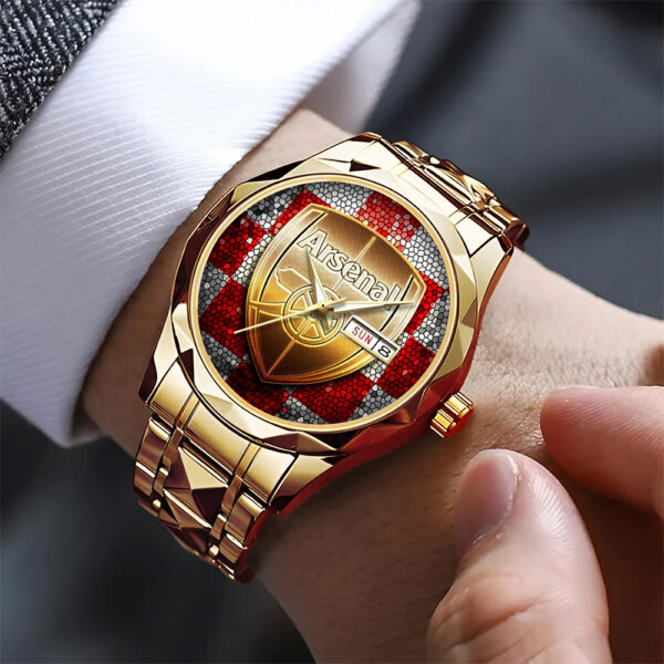 Arsenal FC Alloy Luxury Quartz Watch - TANTN 14049