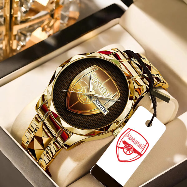 Arsenal FC Alloy Luxury Quartz Watch - TANTN 14050