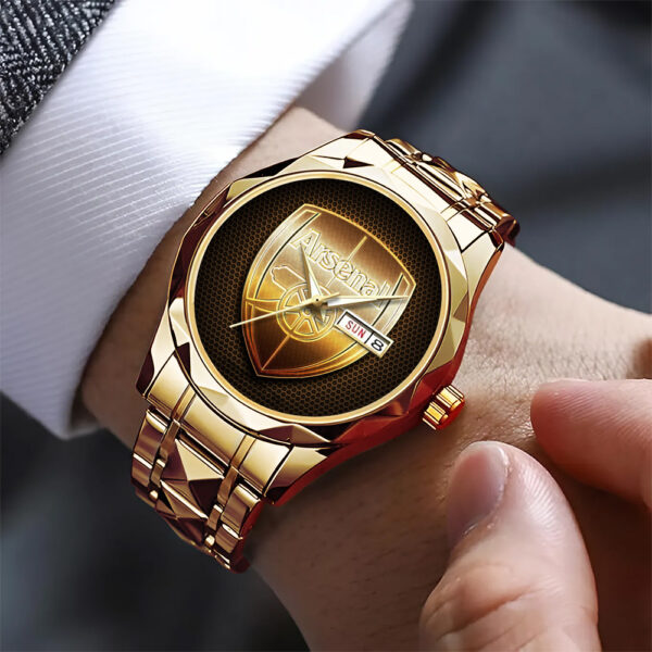 Arsenal FC Alloy Luxury Quartz Watch - TANTN 14050