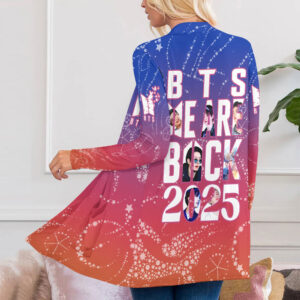 BTS Women's Patch Pocket Cardigan - MAITM 11713
