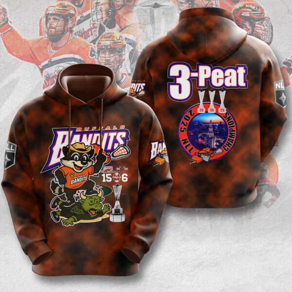 Buffalo Bandits 3D Apparel - MAITM 11372