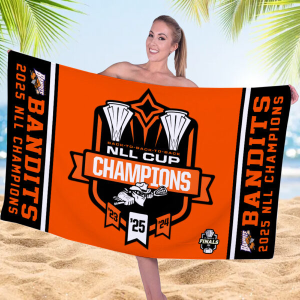 Buffalo Bandits Rectangle Beach Towel - MAITM 11452