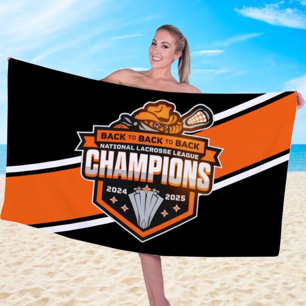 Buffalo Bandits Rectangle Beach Towel - MAITM 11626