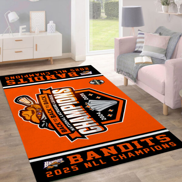 Buffalo Bandits Rectangular Rug - MAITM 11434