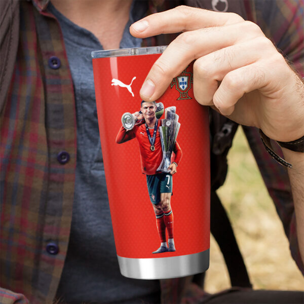 Portugal National Football Team x CR7 Tumbler Cup - HOATT 11147