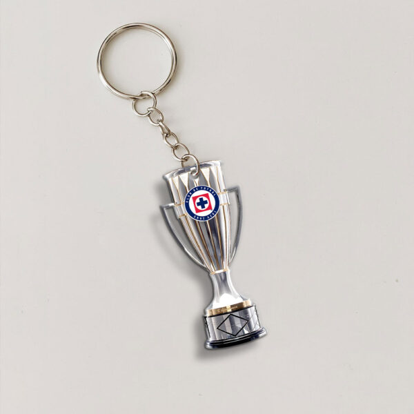 Cruz Azul Custom Shape 2-sided Keychain - MAITM 11420