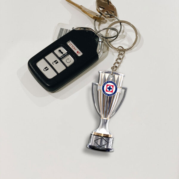 Cruz Azul Custom Shape 2-sided Keychain - MAITM 11420