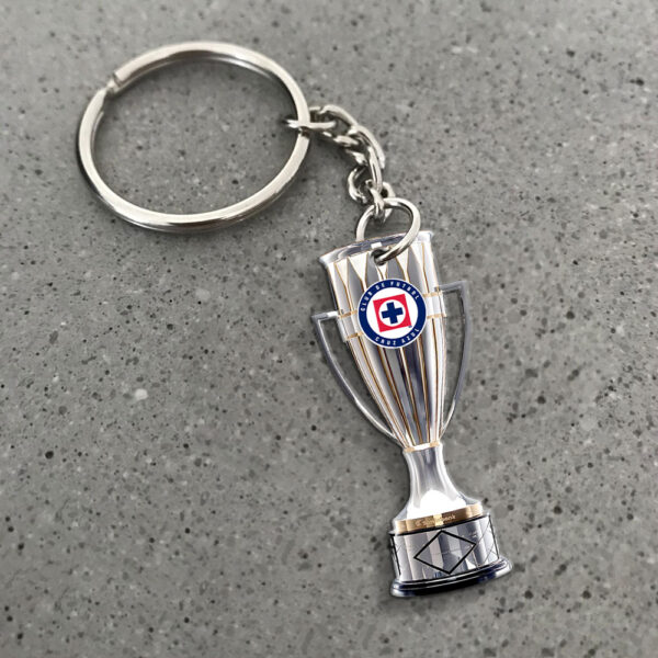 Cruz Azul Custom Shape 2-sided Keychain - MAITM 11420