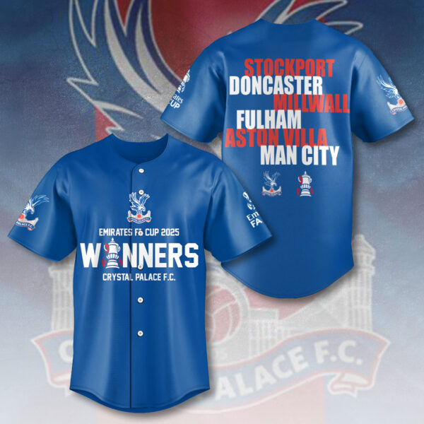 Crystal Palace FC Baseball Jersey - HOATT 10987