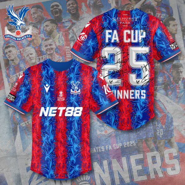 Crystal Palace FC Baseball Jersey - TANTN 13587