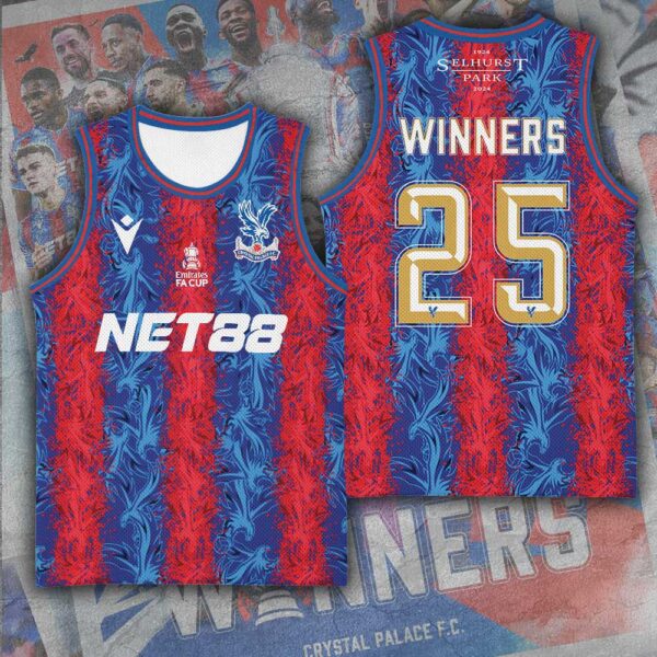 Crystal Palace FC Basketball Jersey - TANTN 13811