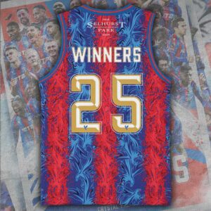 Crystal Palace FC Basketball Jersey - TANTN 13811