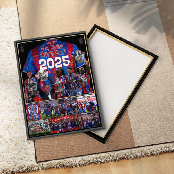 Crystal Palace FC Rectangle Canvas With Inner Frame - MAITM 11365