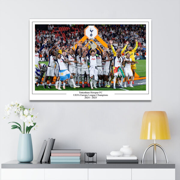 Tottenham Hotspur FC Rectangle Canvas With Inner Frame - MAITM 11431