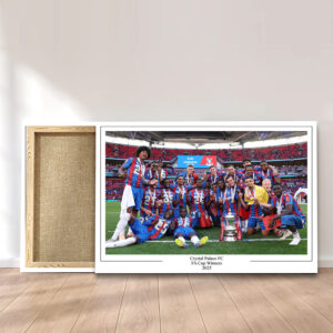 Crystal Palace FC Rectangle Canvas With Inner Frame - MAITM 11395