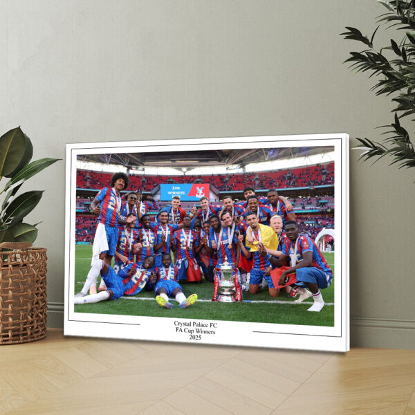 Crystal Palace FC Rectangle Canvas With Inner Frame - MAITM 11395